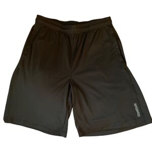 Reebok Men's Black Athletic Shorts